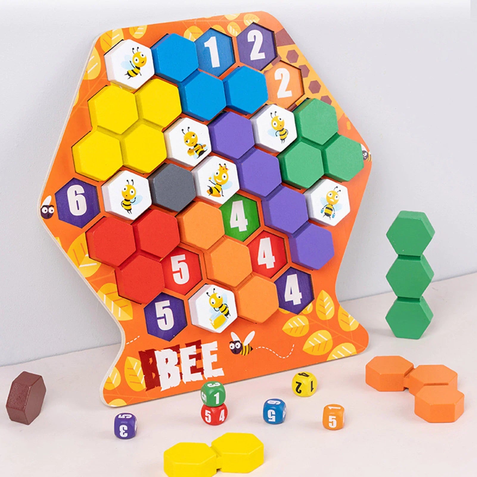 BeeMind - Förbättra Spatial Medvetenhet och Matematiska Färdigheter! - Bee Puzzle Game