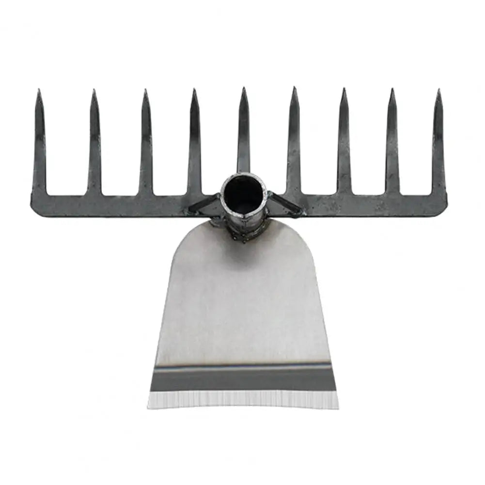 Carvallo Trädgårdsrake & Hacka | 2-i-1 Ogräsborttagare | Tung belastning | För rabatter & gräskötsel