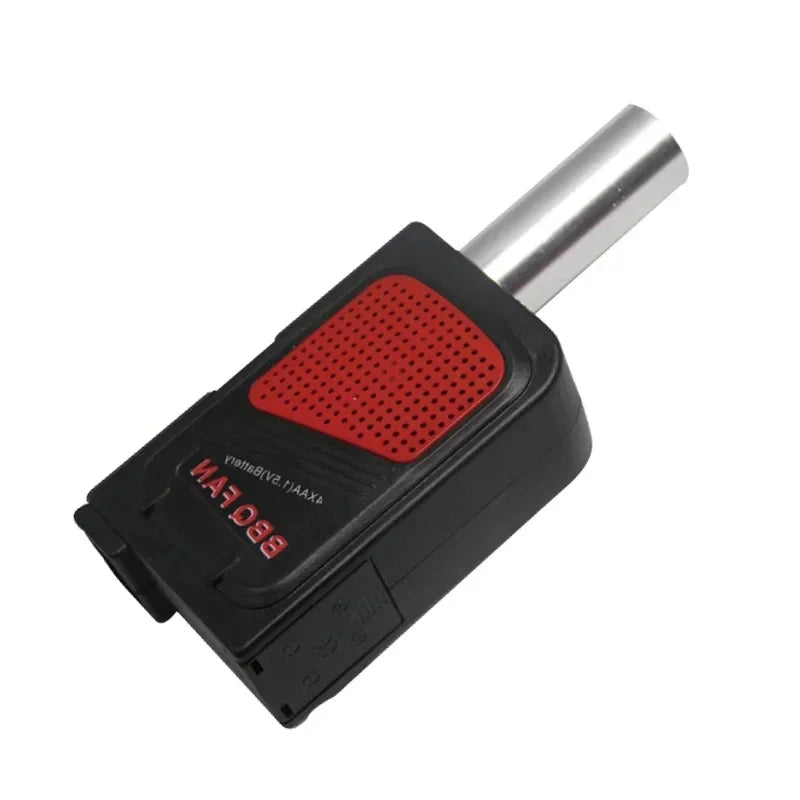 Carvallo Elektrisk BBQ-fläkt | Praktisk & Bärbar | För Grill, Camping & Utomhuskök