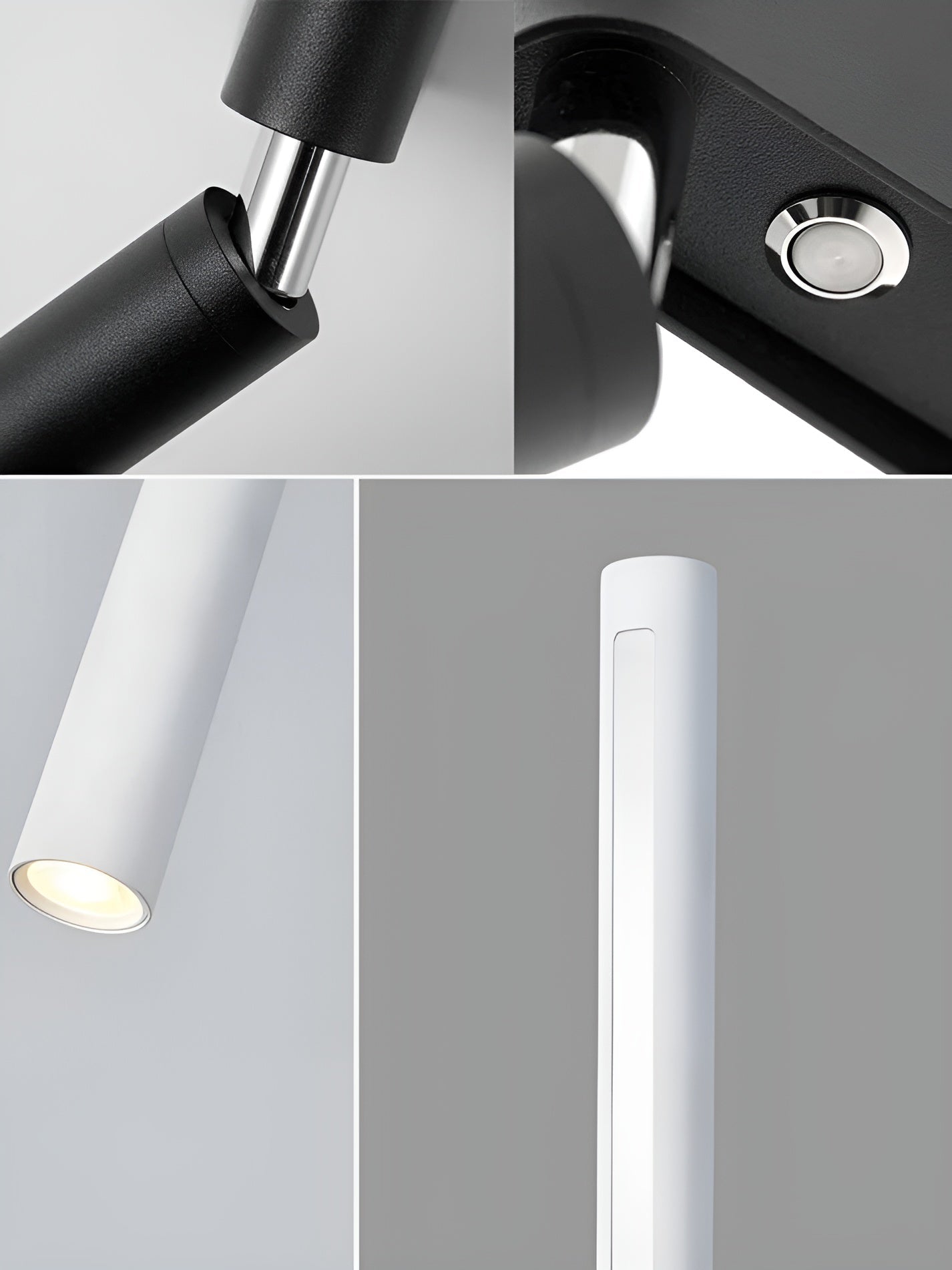 AetherArc Lampa - Justerbar 360-graders rotationsvägglampa