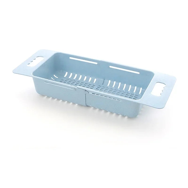 Carvallo Avtorkningskorg | Justerbar & Mångsidig | Diskkorg för Frukt, Grönsaker & Tallrikar | Plast