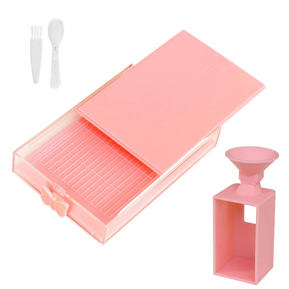 Carvallo Diamantmålning Tratt | För Runda & Fyrkantiga Stenarter | Lätt fyllning av Lådor & Skålar | Tillbehör för DIY-Konst