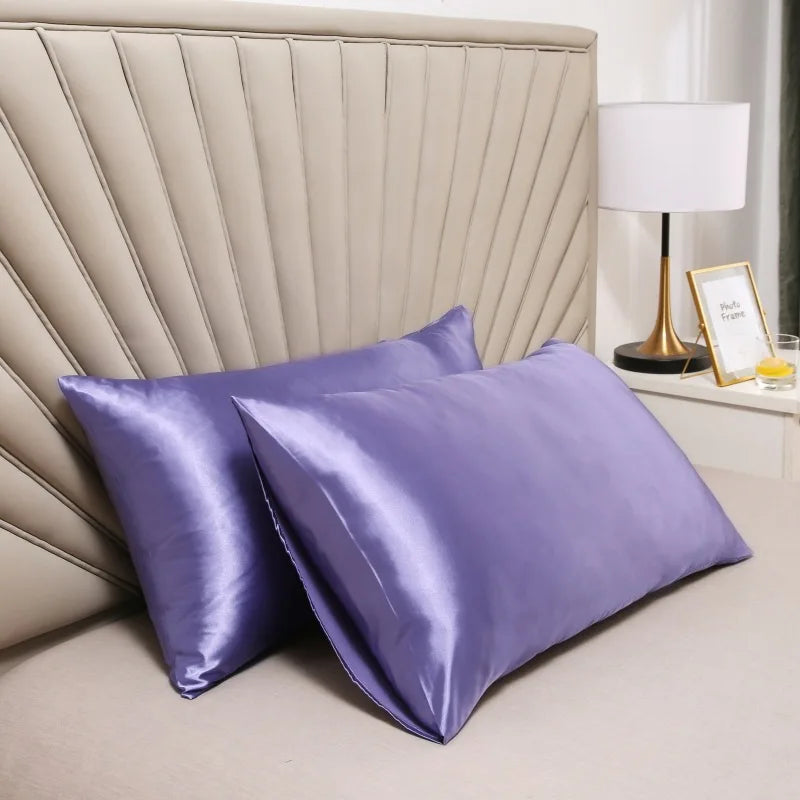 100% Mulberry Silk Pillowcase – Slät, Hypoallergenisk och Lyxig