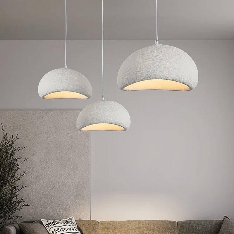 Modern nordisk Wabi-Sabi LED-hänglampa – Justerbar kökshänglampa för matsal och vardagsrum
