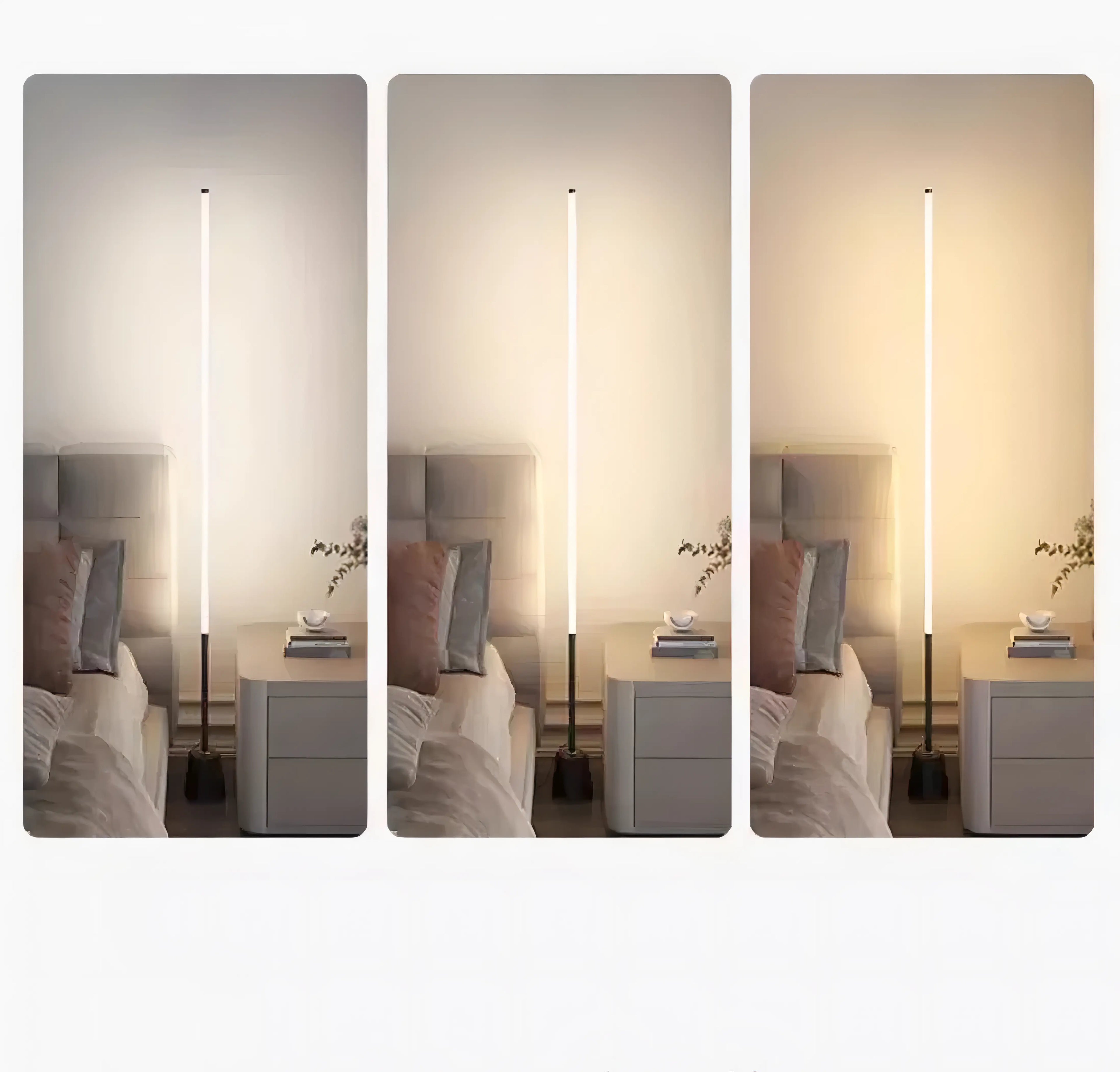 Dexter - Slank Justerbar LED-strips Golvlampa med Dimbara