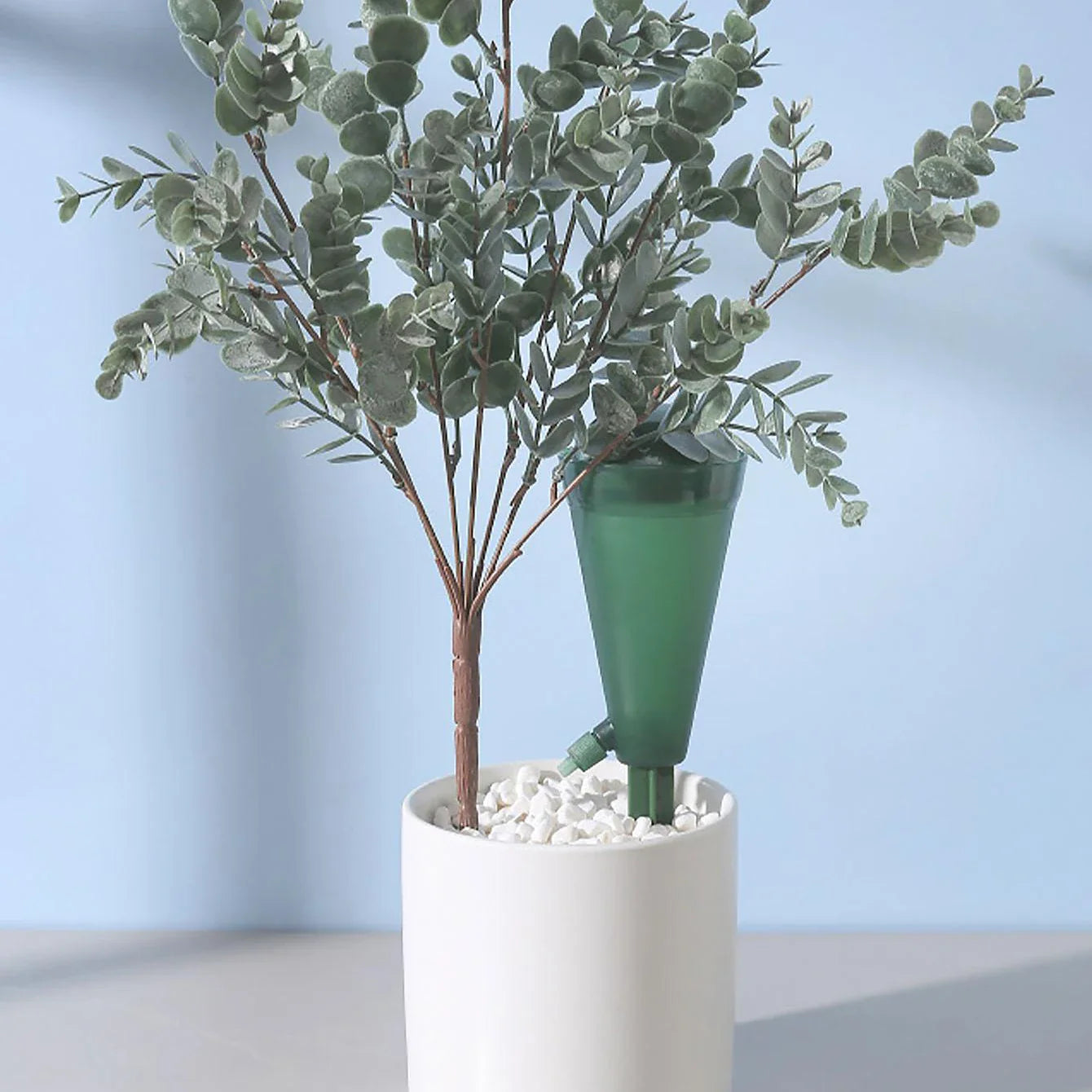 Carvallo Automatisk bevattningstråle | Trattformad & Transparent | Med justerbar vattenflöde – 1 styck