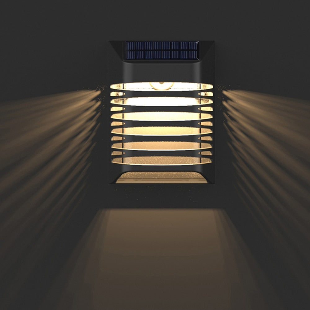 Balto - Solar Trädgård Utomhus LED Ned Wall Light IP65