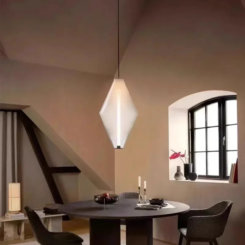 Pyrrhos | Skandinavisk glaspendellampa för sovrum och matrum