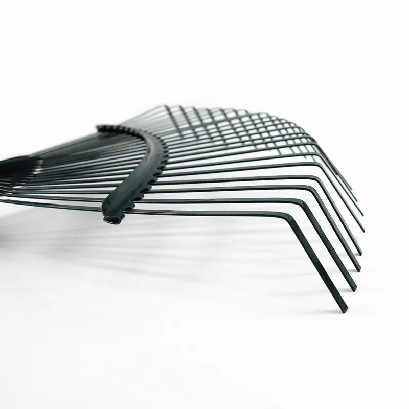 Carvallo Laubrechen huvud ersättning | 22-tandad trädgårdshark i kolstål | Rostskyddad & Hållbar | För trädgårdsarbete & landskapsbyggande