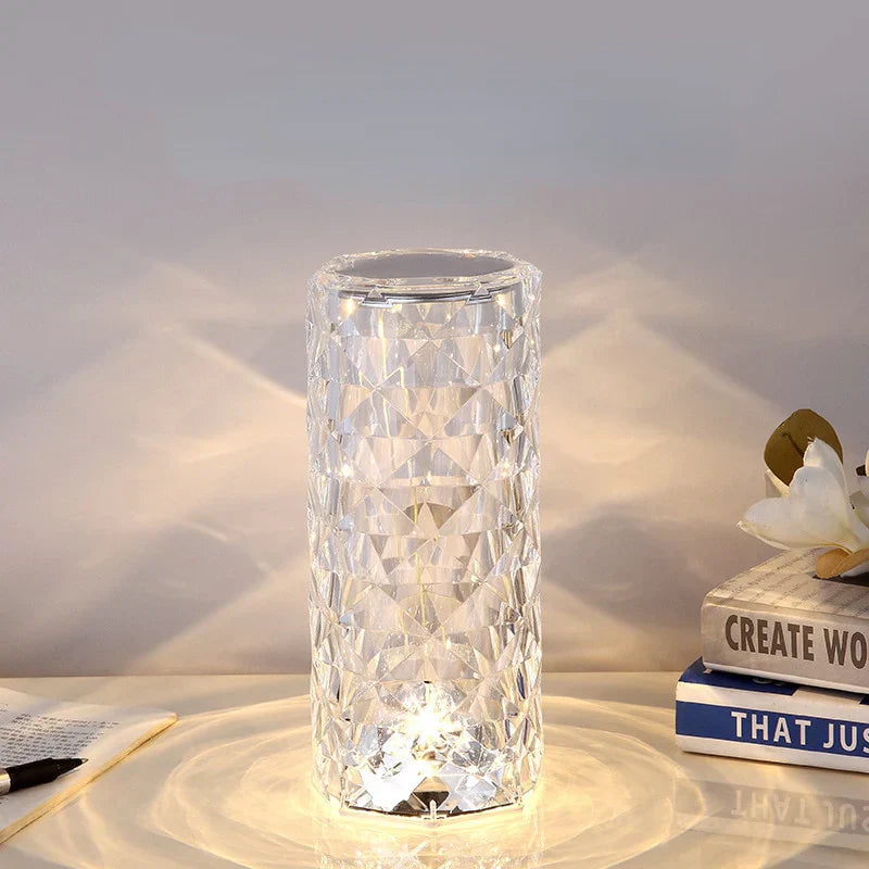 Mantar Kristallen Bordslampa