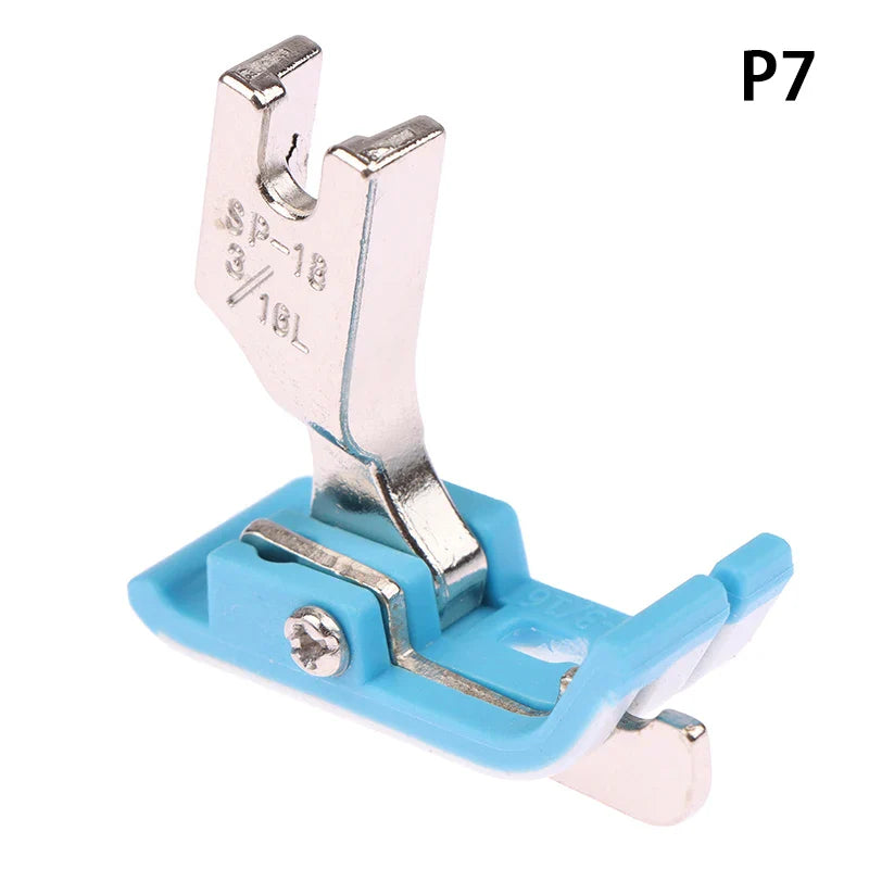 Carvallo Nålfot SP-18 | Kantfot av plast och metall | För platta sängmaskiner | Lätt att montera och precisa att styra