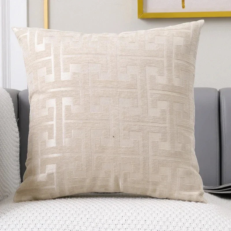 Amarae – Broderad dekorativ kuddfodral utan fyllning för soffa & vardagsrum