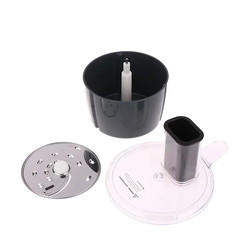 Carvallo Multifunktionellt tillbehörsset för Thermomix TM5/TM6 | Skärrondell, behållare & lock | Diskmaskinssäkert & livsmedelsäkert