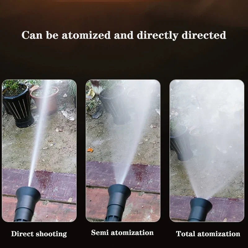 Carvallo Högtrycks-trädgårdspray | Vindbeständig sprutmunstycke | För träd-, grönsaks- & gräskvattning – Robust sprutpistol i plast & metall