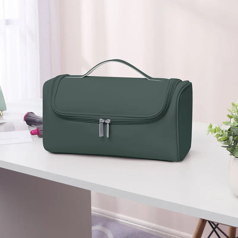 Carvallo Bärbar Hårtorkväska för Resa & Förvaring | Samt-Organisator för Dyson Airwrap & Tillbehör | Skydds- & Förvaringsväska med Krok & Fack