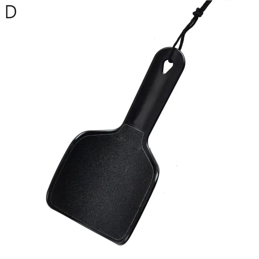 Carvallo SilkStep DuoCare | Dubbelverkande hälsovårdsverktyg med U-form | För släta, välskötta fötter | 20×9×3 cm