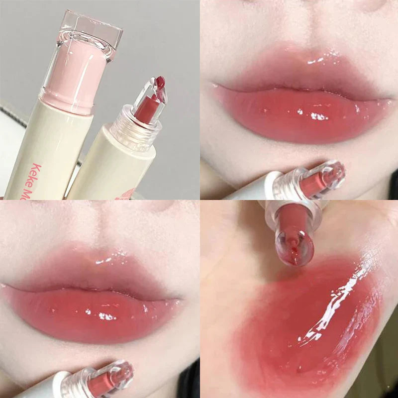 Carvallo-Gloss LumiLips MirrorGloss | Klar glansvård med jelly-textur | Fuktgivande & Icke-klibbig | 5 ml