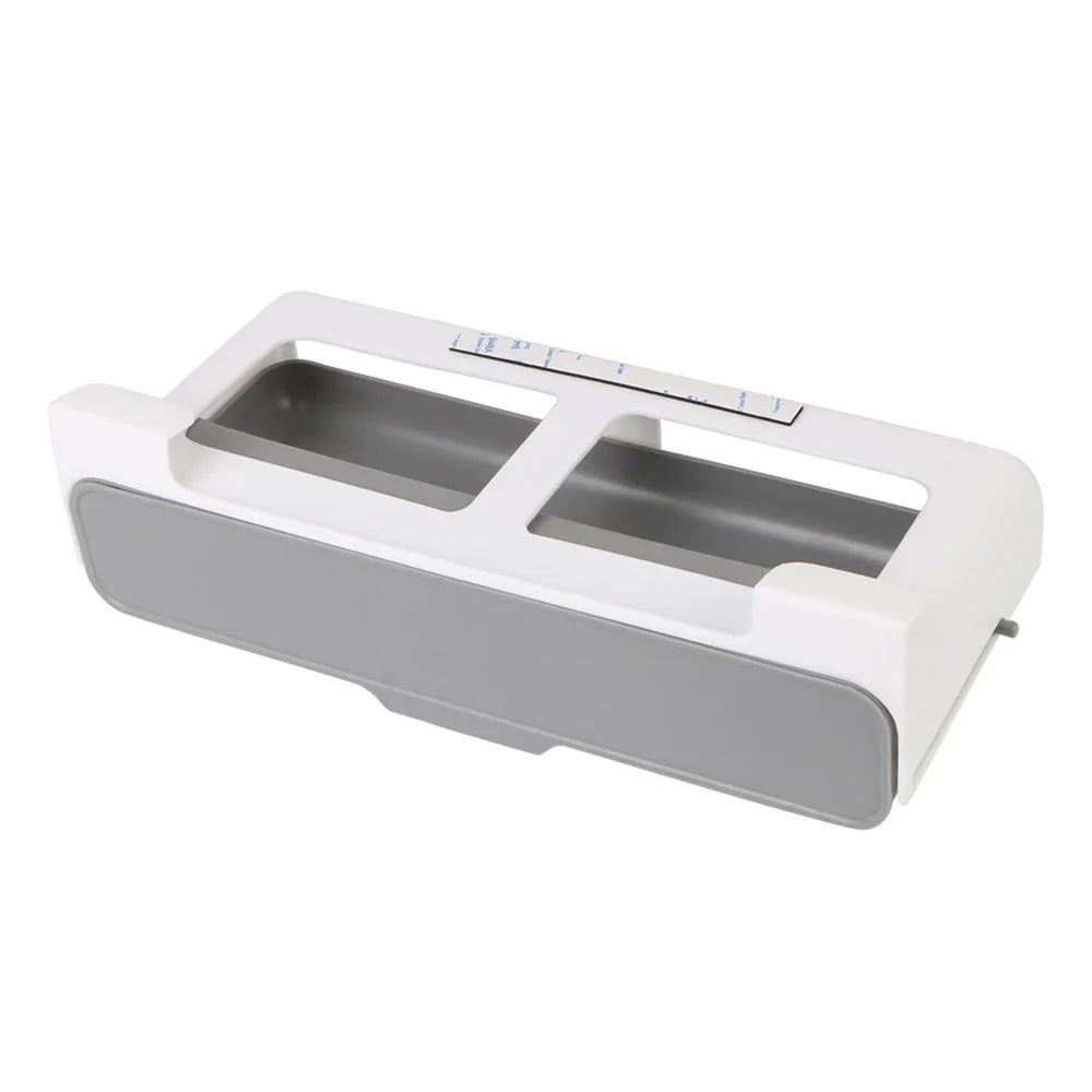 Carvallo HideSeason | Självhäftande bordsskiveregale | Dold organisatör för 6 kryddburkar | Borrlös & utdragbar