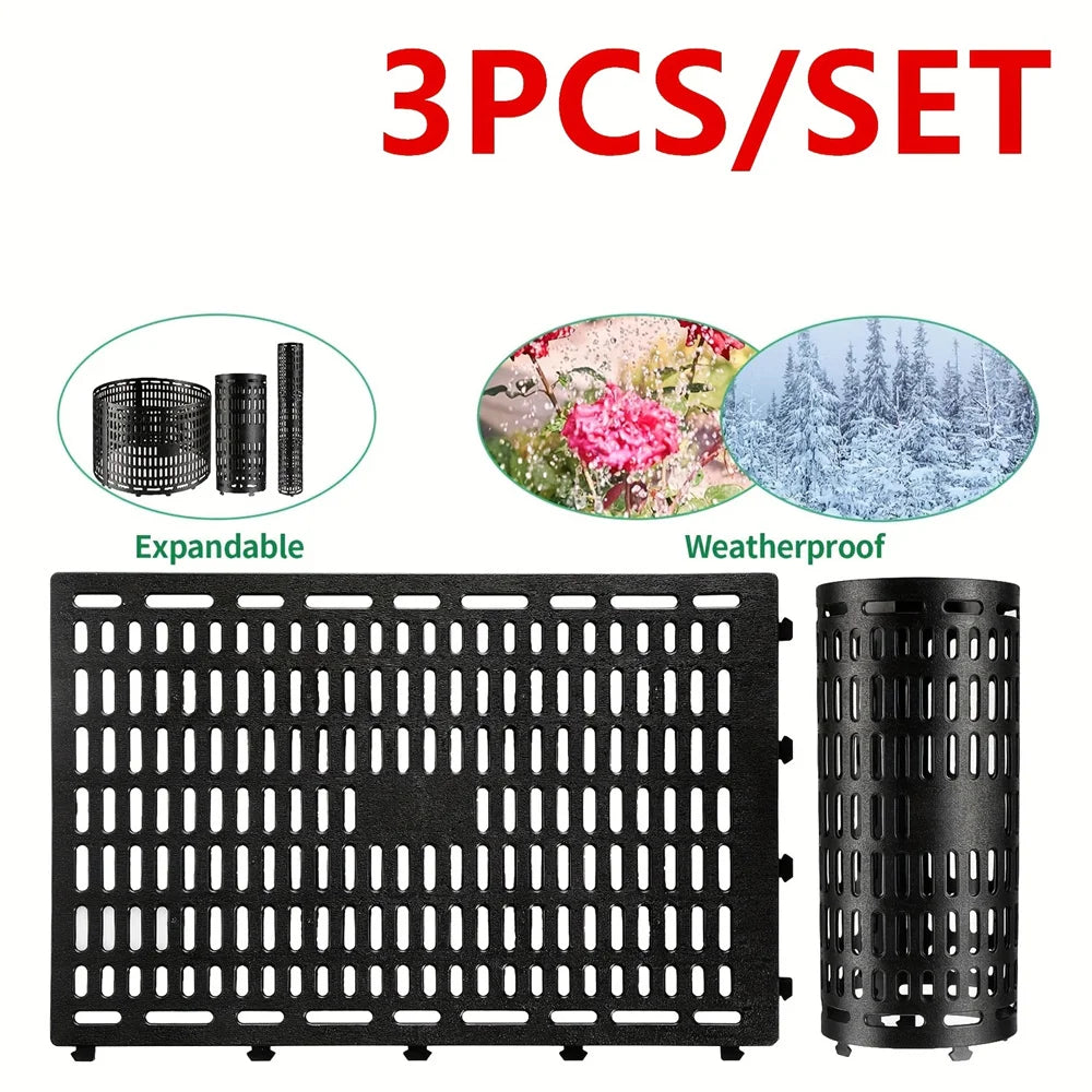 Carvallo StammProtektor Stammskydd Manschett | Kan anpassas & Återanvändbar | Skydd mot barkskador från gräsklippare & gnagare