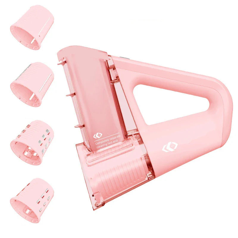 Carvallo SlicePro 40W Elektrisk osthyvel & grönsaksskärare | 4 skärinsatser | Kompakt & kraftfull