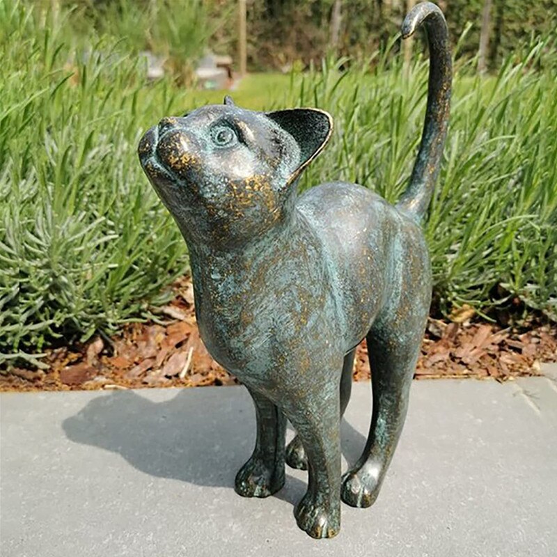 PawWhimsy – Enchanting garden cat statues with playful charm and lifelike details