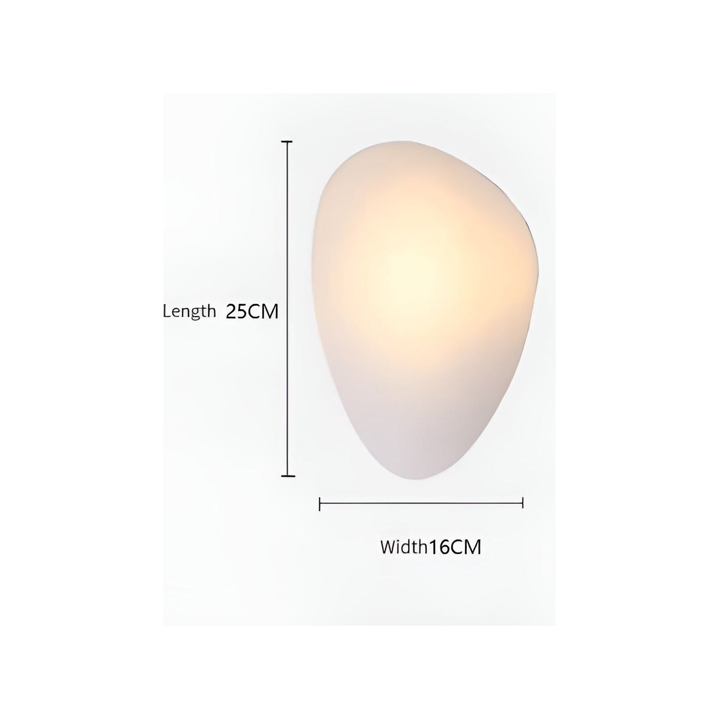 AuroraGlass Light - Nordisk glasfönster vägglampa