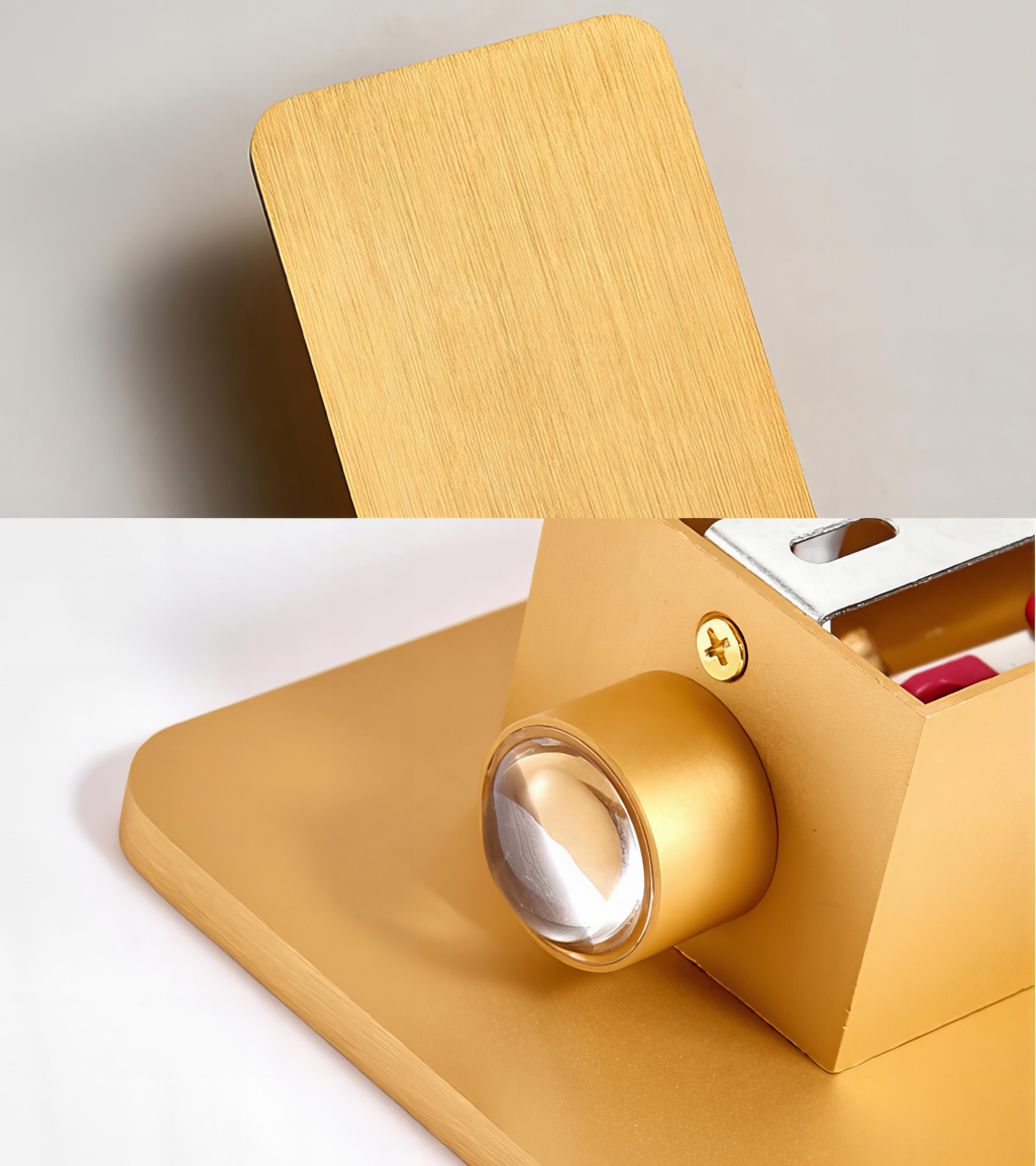 Modern Rektangulär Sleek Vägglampa