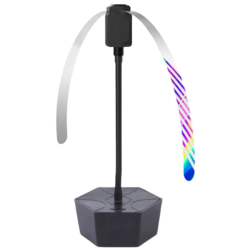 Carvallo Fluganvisning Fläkt | Reflekterande Bordsläktare | USB & Batteridriven | För Picknick & BBQ | 17 × 11 cm