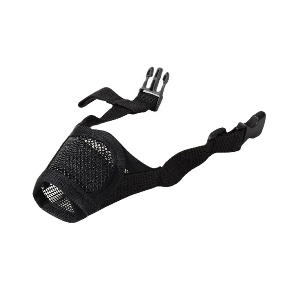 BellStop+ | Ventilerad hundekorg | Justerbar nylonkorg | Anti-bark och anti-bite skydd | S-XL storlekar