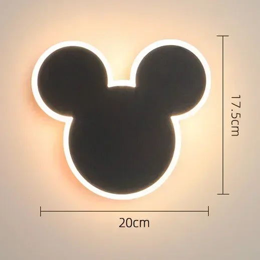 PinkRabbit - Barnrum Vägglampa LED Dekorativ Belysning