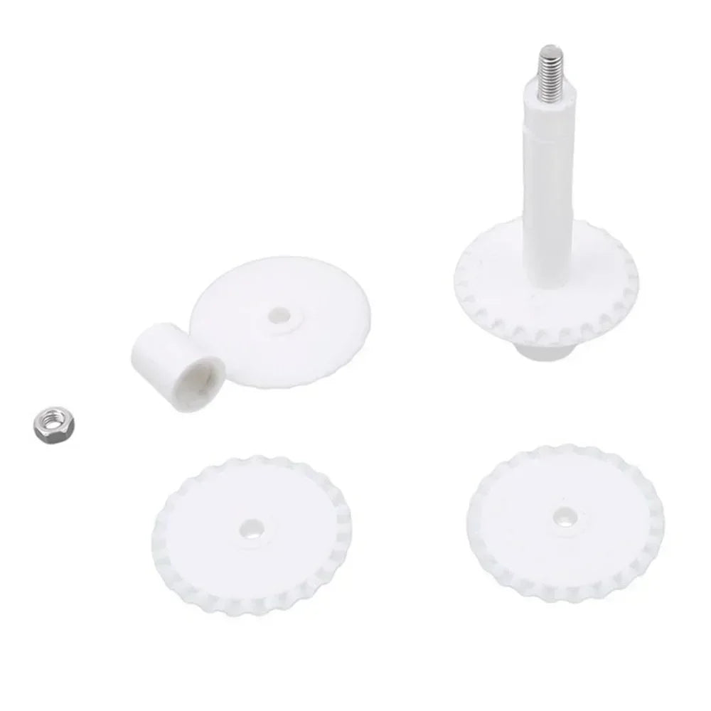 DecoRoll™ Fondant-Roller Set | 6-delat | Blommönster & Dekorationer | För tårtor, fondant & kakor | Livsmedelsäker & mångsidig