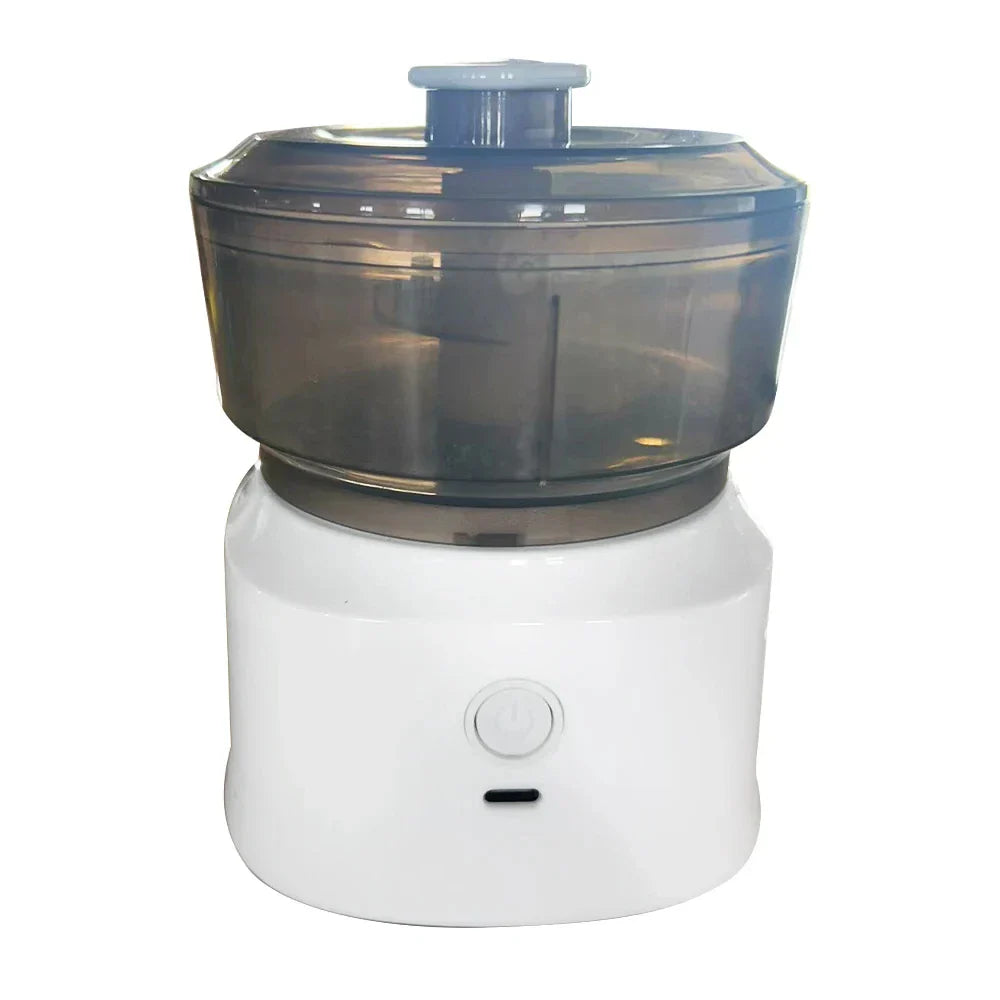 Carvallo | Mini Trådlös Elektrisk Vitlökshackare | 350 ml | USB-laddningsfunktion | För Kött, Grönsaker & Puréer
