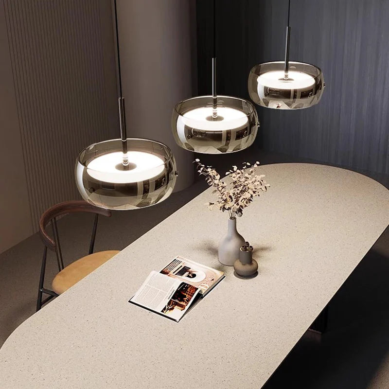 Aurelia Cirka | Ringformad LED-hänglampa för boende- och matområden i modern design