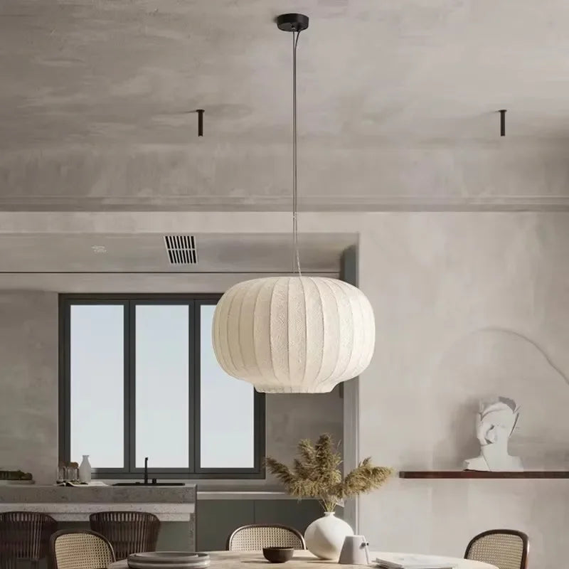 Aetheris | Dansk pendellampe i silke i trappeform