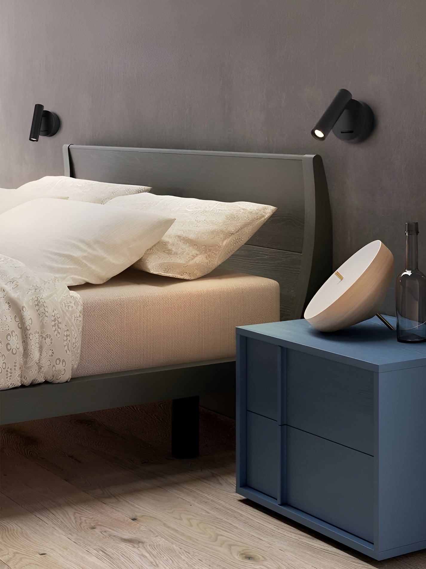 AetherArc Lampa - Justerbar 360-graders rotationsvägglampa