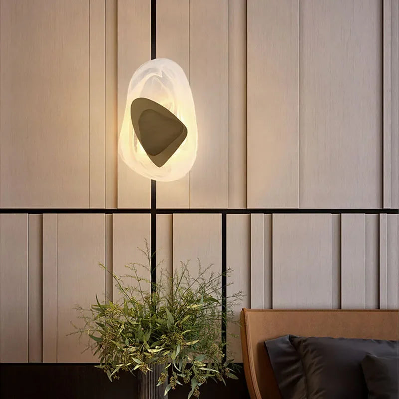 GlowElegance - Modern LED Vägglampa för Sovrum och Vardagsrum