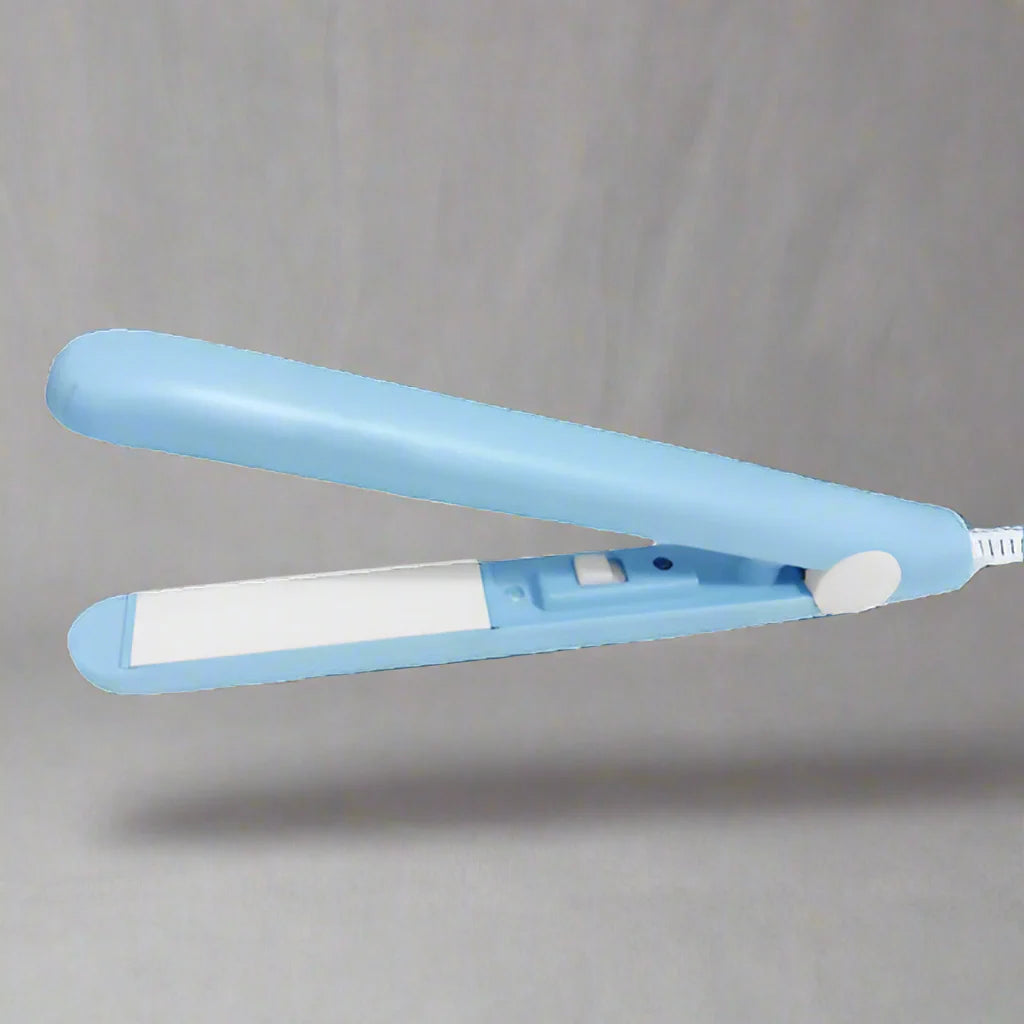 Royallure Resvänlig 2-i-1 Hårlock & Raktång – Keramisk Dual-Funktion Stylingverktyg