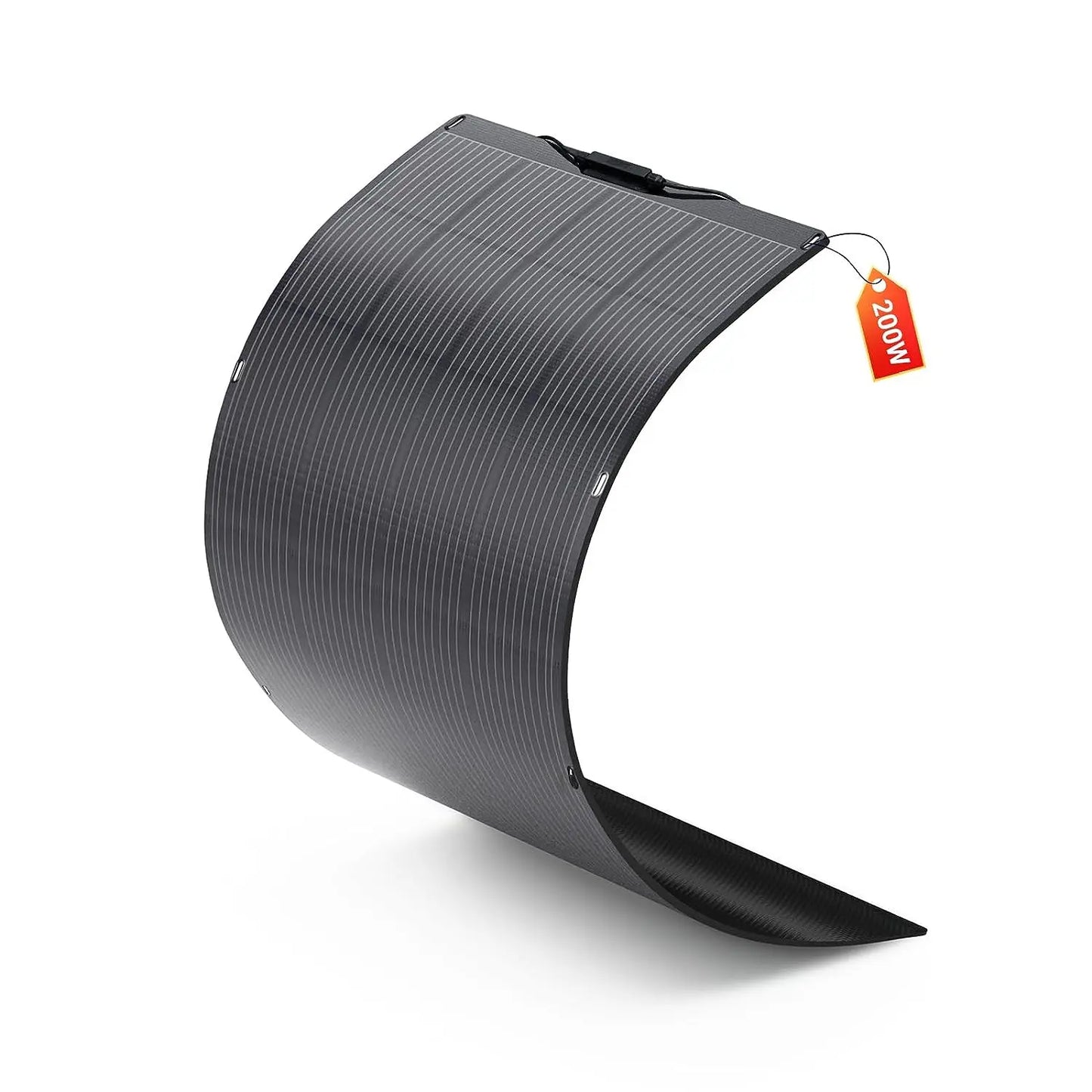 Carvallo Solpanel SunWave Pro | 100 W / 200 W | IP68 Vattentät | Ultralätt & Flexibel | För Balkong, Husbil & Off-Grid