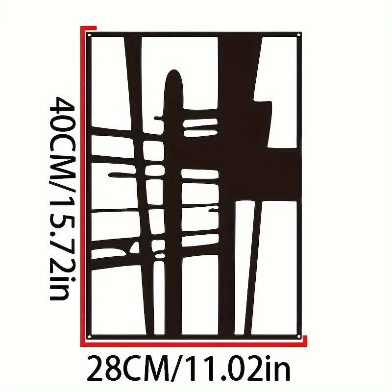 Abstract Art Väggdekoration – Fyra Delar Modern Set