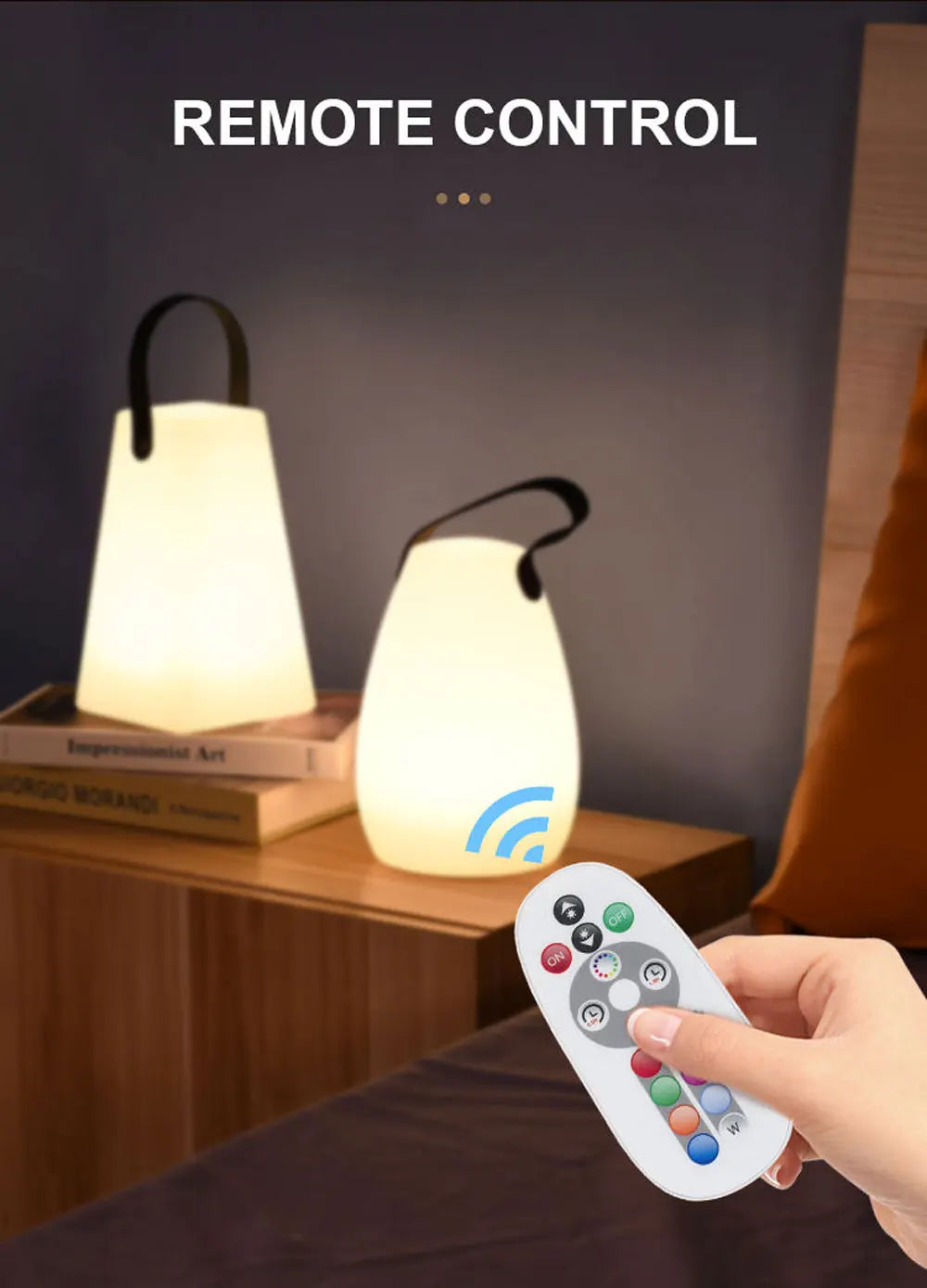 Mobil Vattentät Trådlös Lampa