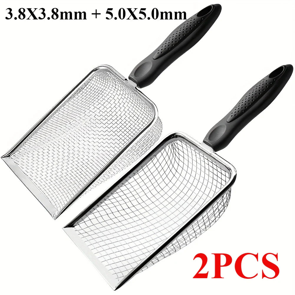 Carvallo DuoSet GARTENSIFT | 2-pack med handtag | För jord, sand och kompost