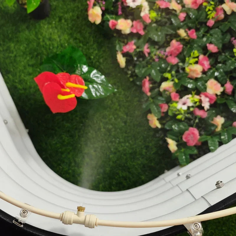 Mistingsystem för terrass och trädgård – Külande sprayset för solskydd och paviljong