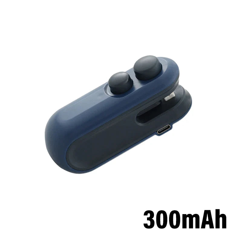 Carvallo Mini Handhållen foliesvetsare | Bärbar & uppladdningsbar | 2-i-1 Förslutning & Skärning | Med magnet & USB-laddningskabel