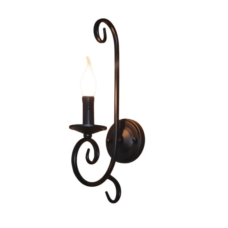 VintageGlow - Industriell Vägglampa Lång Modell För Vardagsrum & Sovrum