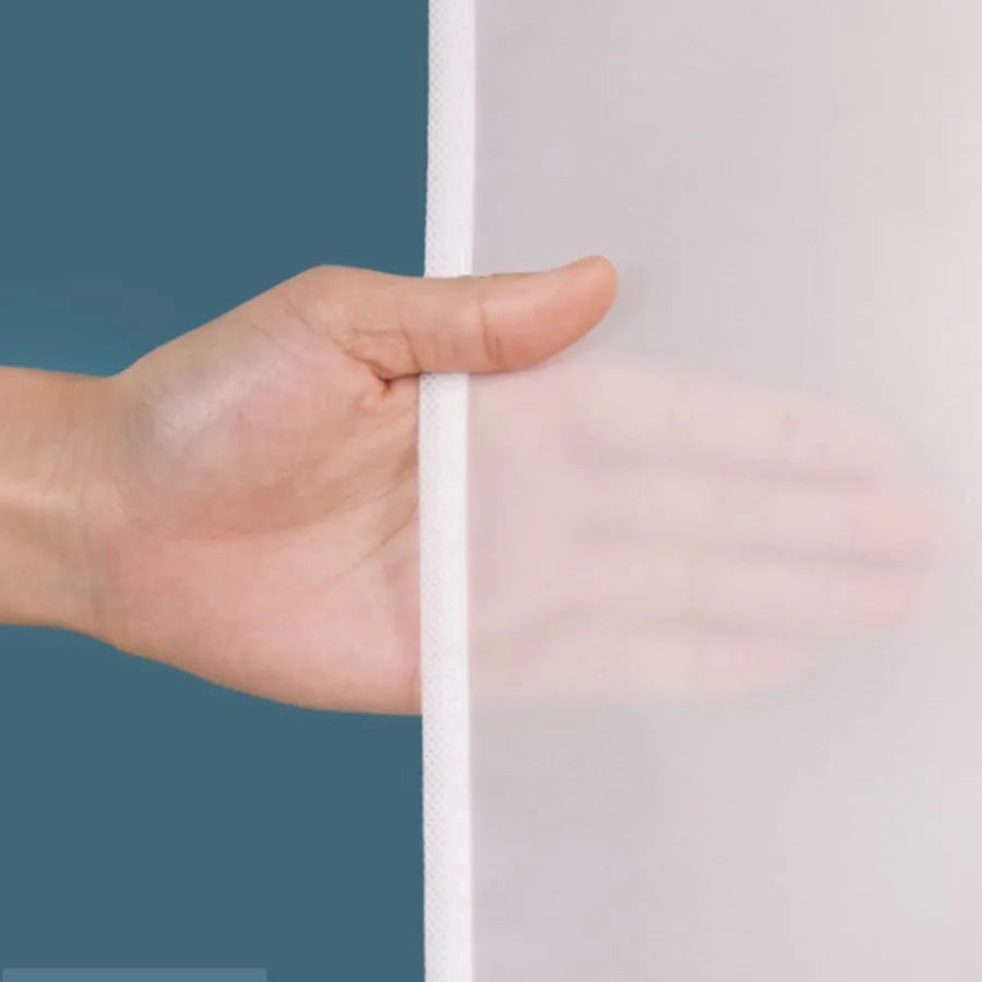 Carvallo klädhängare PEVA | Dammtät & Vattentät | I 6 storlekar | För kostymer, klänningar & garderobstänger