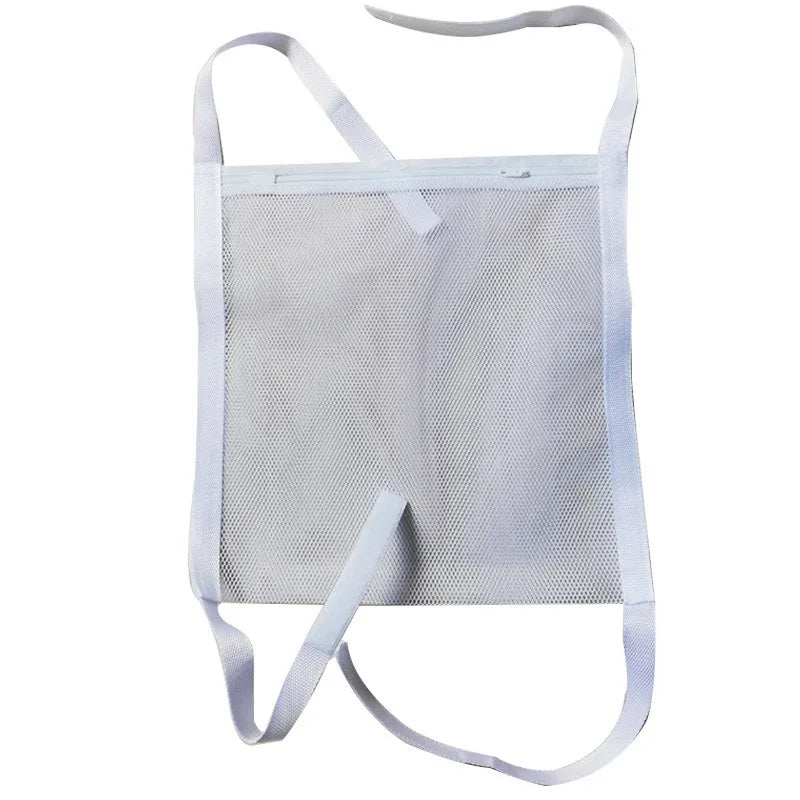 Carvallo Skoschampo påse | Skonsam tvätt i nät | För sneakers & sportskor | Vit polyester med kardborreband