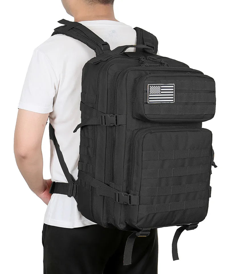 Ryggsäck Camo Tactical 45L Militärryggsäck