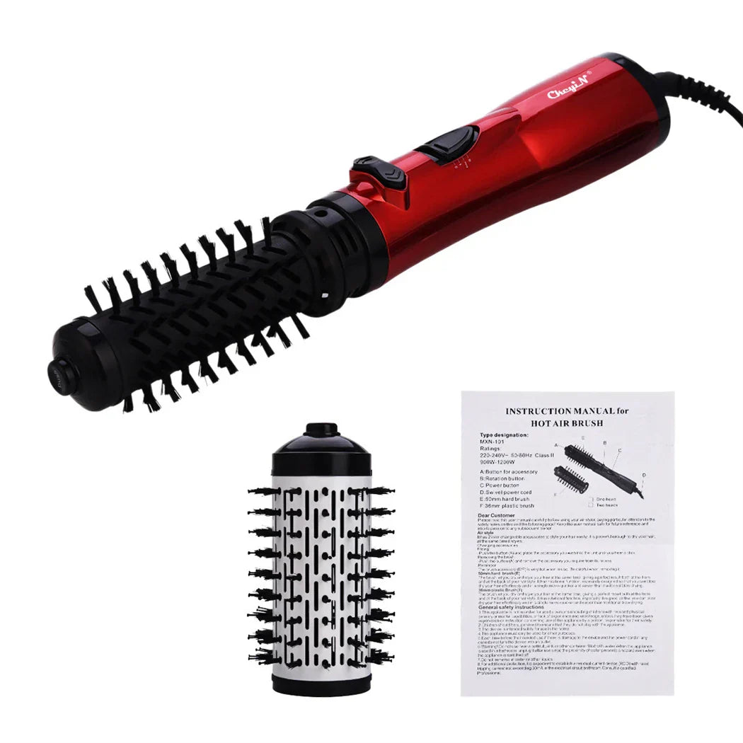 Hot Air Brush Rotating Ionic Hair Styler