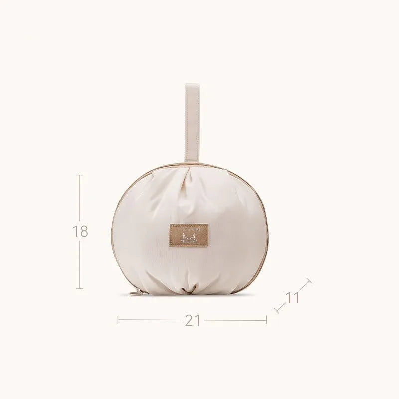 Carvallo ShellCase Underkläder Organizer Snäckform | Vattentät & Rymlig | För resor & Hemma