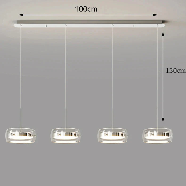 Aurelia Cirka | Ringformad LED-hänglampa för boende- och matområden i modern design